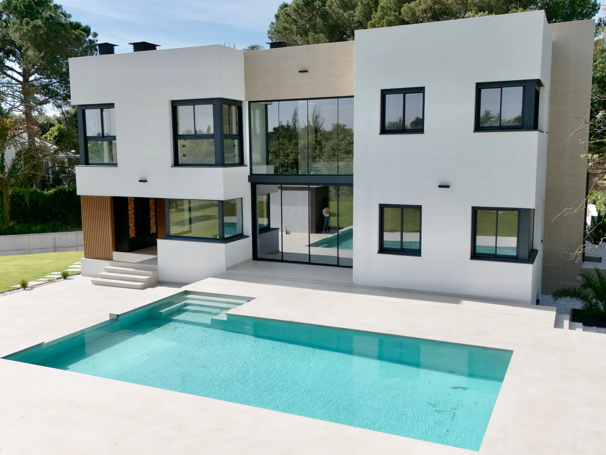 Villa de diseño de obra nueva en Ciudalcampo